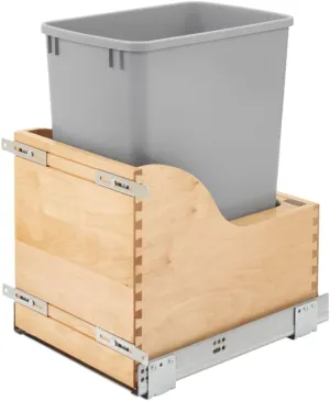 Rev-A-Shelf Wood Pullout Waste Container w/Soft-Close