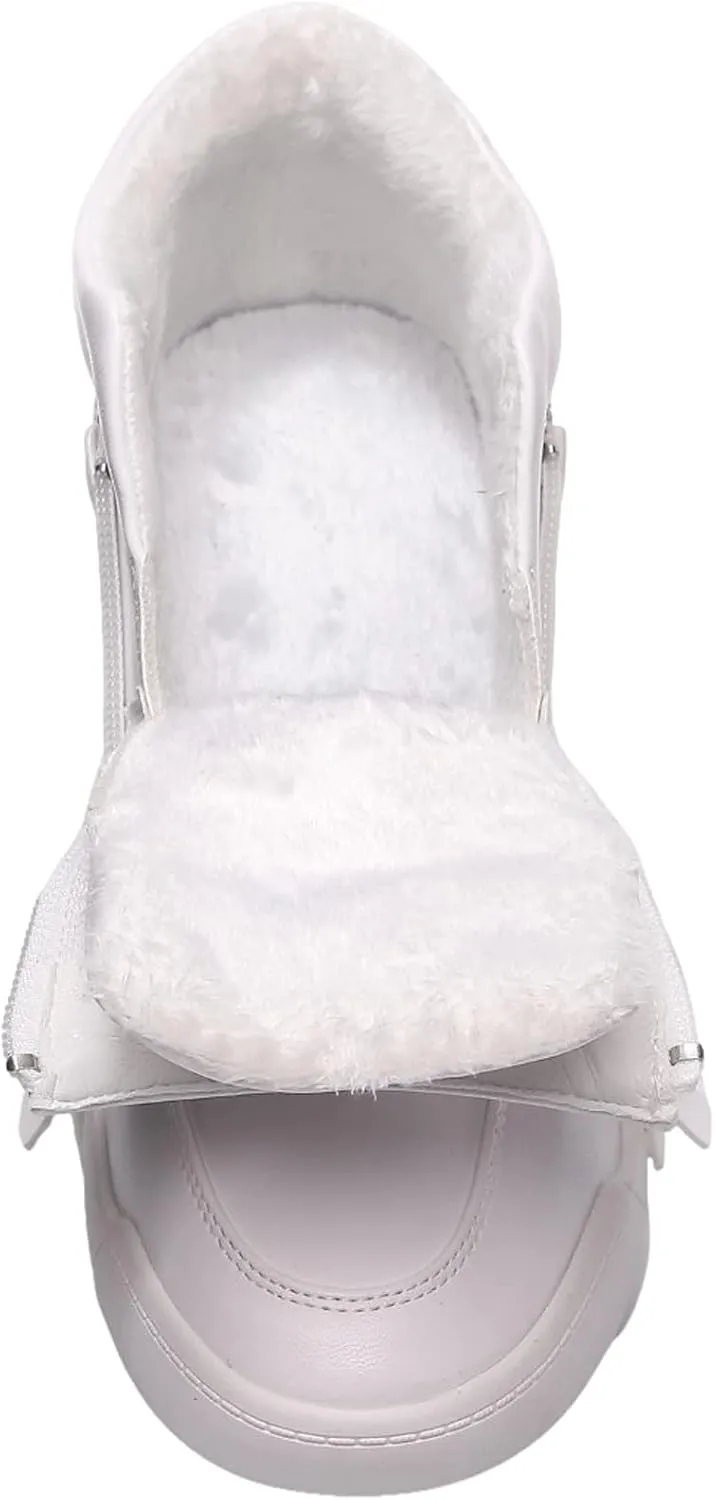 rismart Women's Wedge Platform Bootie Fashion Sneakers
