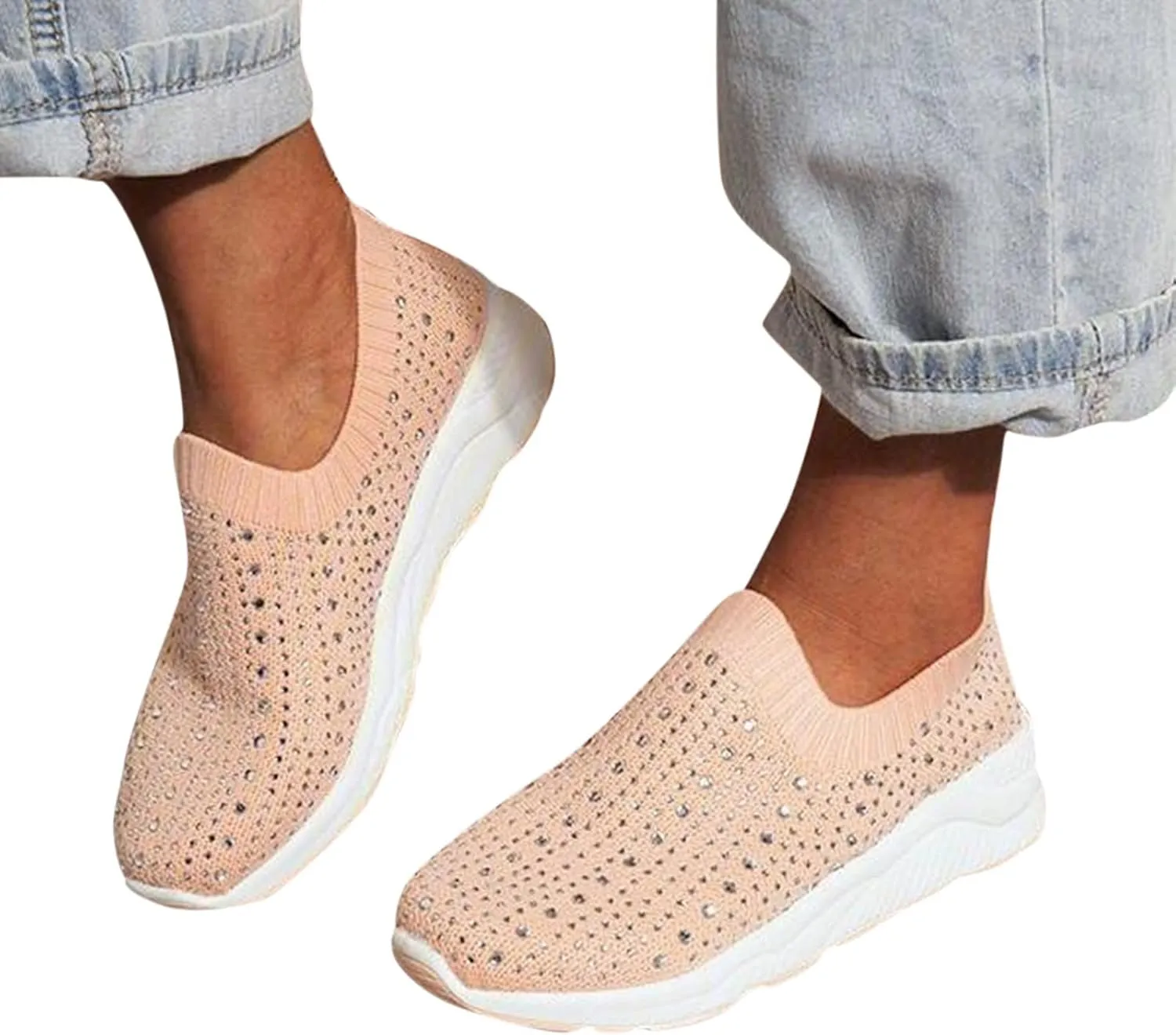 Silver Platform Wedge Sneakers for Women Womens Non Slip Wide Toe Work Shoes Restaurant Gym Shoes Women Black Womens Fashion Sneakers Black Wedge Zapatos De Vestir para Mujer Con Juanetes