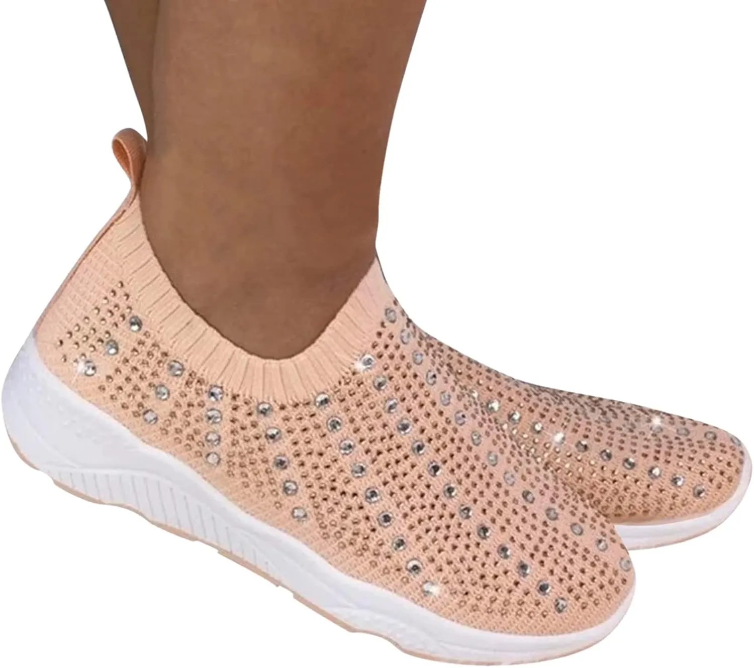 Silver Platform Wedge Sneakers for Women Womens Non Slip Wide Toe Work Shoes Restaurant Gym Shoes Women Black Womens Fashion Sneakers Black Wedge Zapatos De Vestir para Mujer Con Juanetes