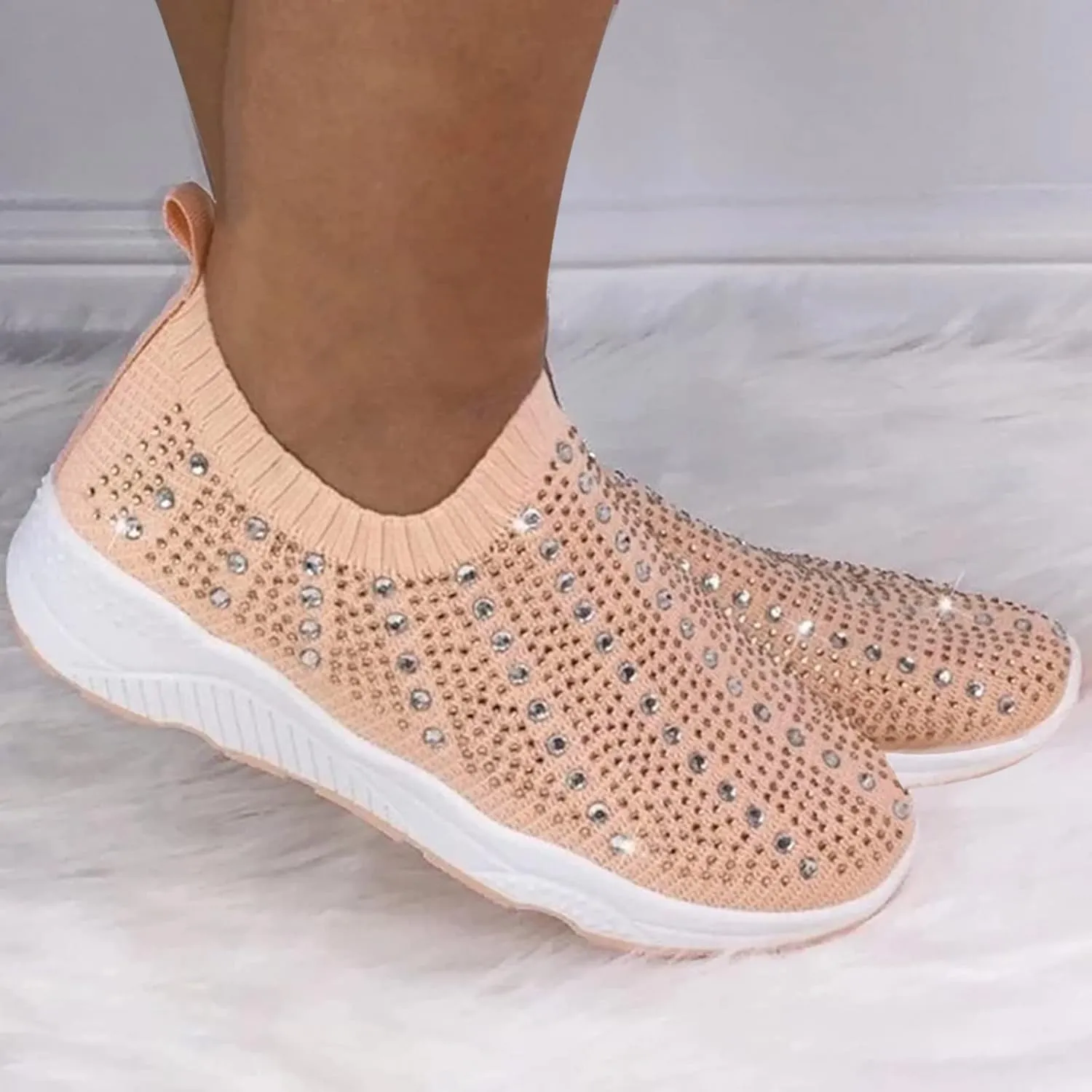 Silver Platform Wedge Sneakers for Women Womens Non Slip Wide Toe Work Shoes Restaurant Gym Shoes Women Black Womens Fashion Sneakers Black Wedge Zapatos De Vestir para Mujer Con Juanetes