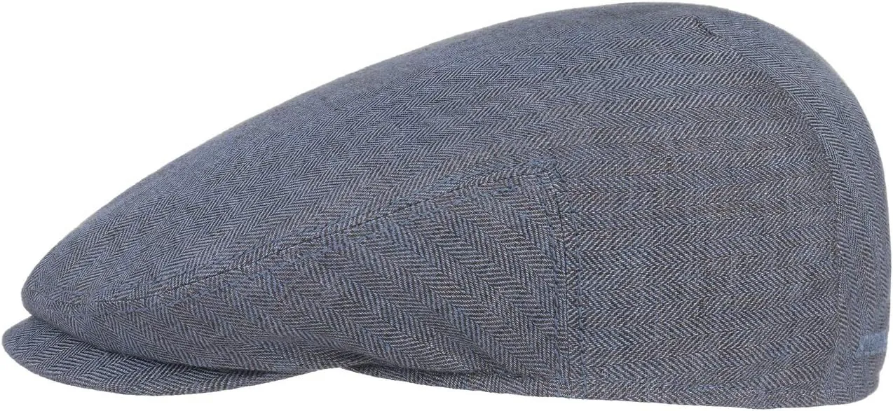 Stetson Woodfield Linen Flat Cap Women/Men | Made in The EU