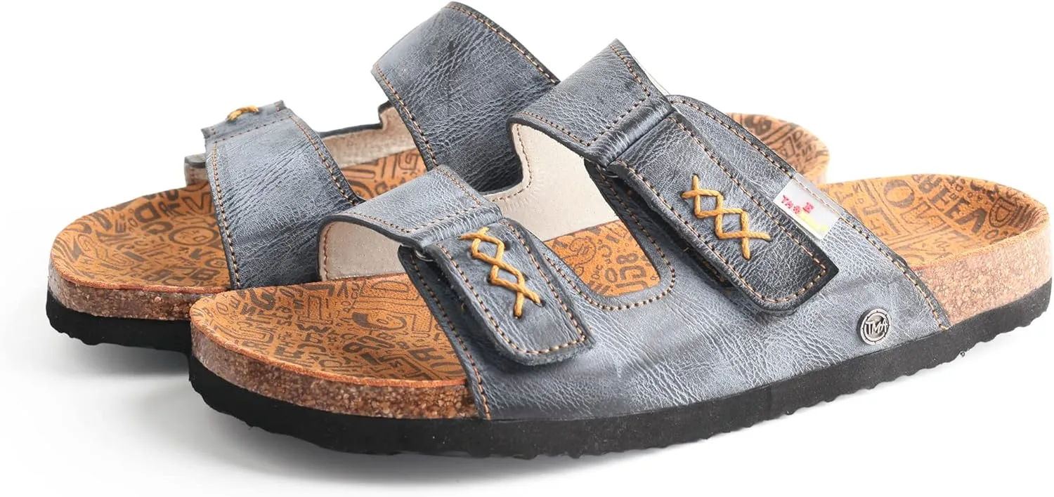 TMA EYES Hand Stitching Sandals Trendy Light Weight Women's Flat Shoes Women Slippers