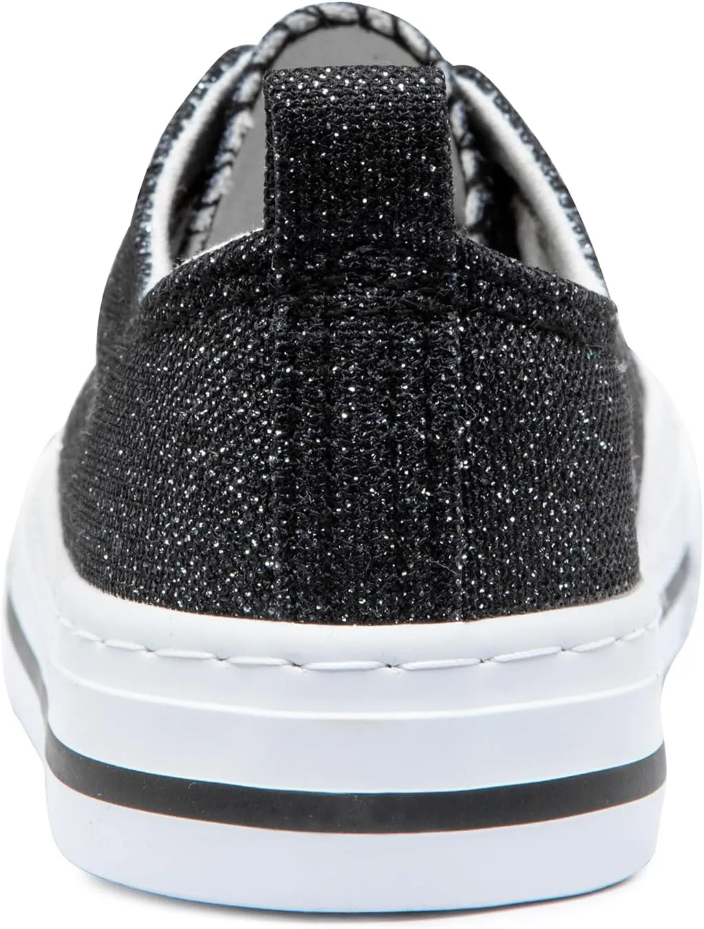 ToandonToddler Kids Sneakers Sparkle Fashion Glitter Sequins Canvas Shoes
