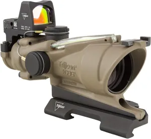 Trijicon 4x32mm ACOG Dual Illumination Green Crosshair Reticle Flat Dark Earth Optics