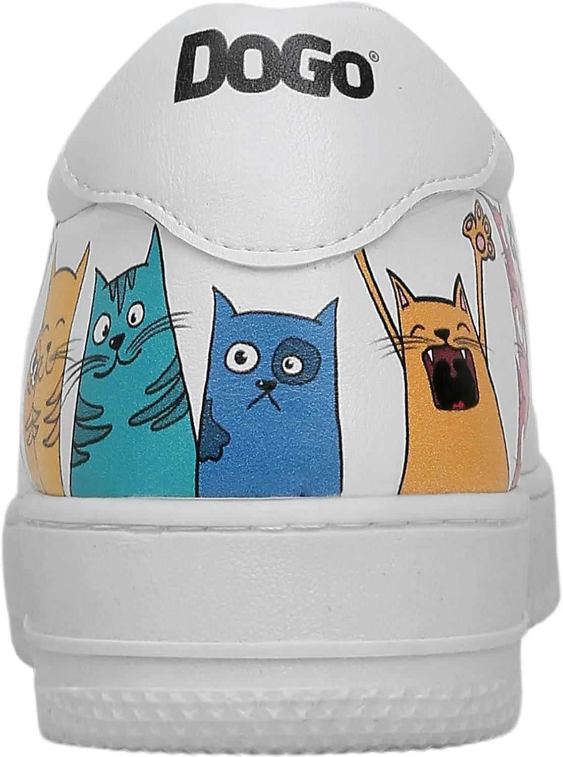 White Sneakers for Women - Handmade Women's Fashion Sneakers, Vegan Leather and Unique Design Dice Sneakers